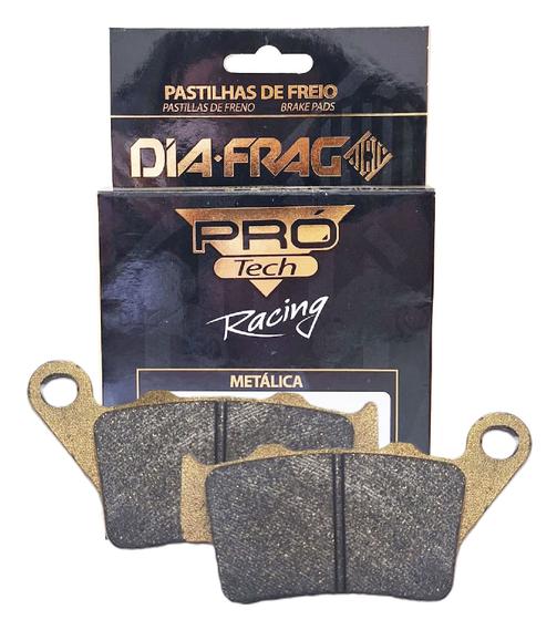 Imagem de Pastilha de Freio Traseira P/ Bmw F800 Gs / F700 Gs / F650 Gs / G 650 Gs Diafrag Pro Tech Racing (Metálica)