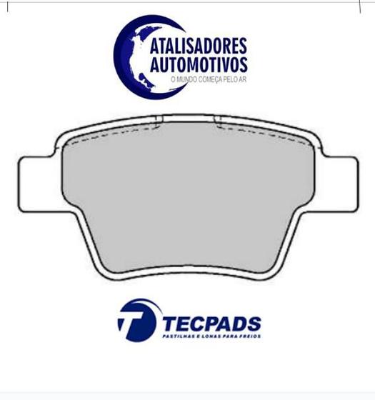 Imagem de Pastilha de Freio Traseira PEUGEOT 307 2.0 16V 2004 2005 2006 2007 2008 2009 2010 2011 2012 2013 2014 2015 2016 2017... Em diante - ORIGINAL TEC5217 (