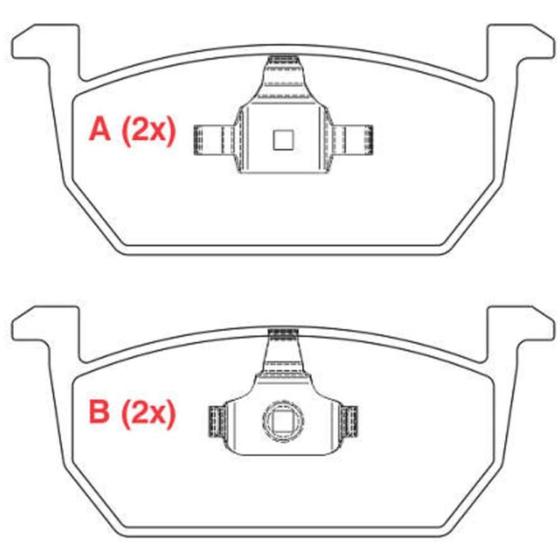 Imagem de Pastilha de Freio Volkswagen Polo 2018 a 2023 WILLTEC PW1018