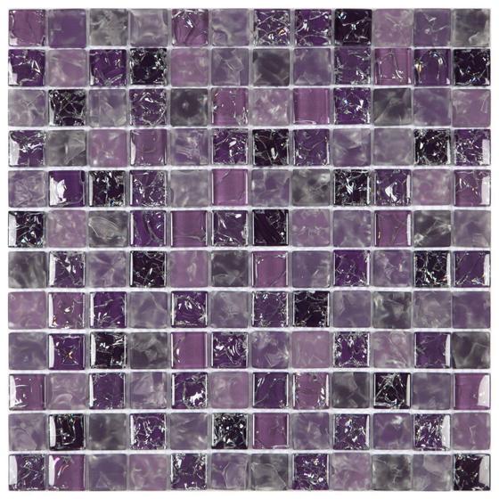 Imagem de Pastilha de Vidro Ice Glass Mosaic 30cmx30cm (Placas)