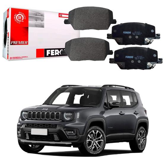 Imagem de Pastilha dianteira ceramica jeep renegade 1.3 t270 2022 a 2024