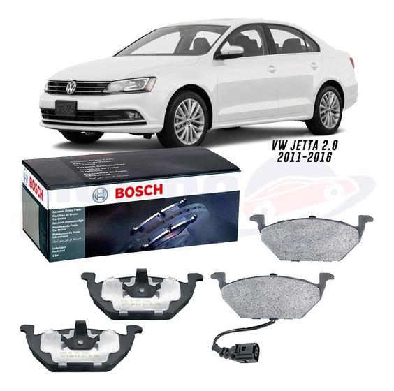 Imagem de Pastilha Freio Cerâmica Original Bosch Jetta 2.0 2011 A 16