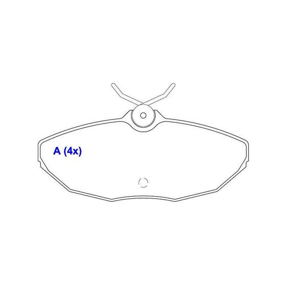 Imagem de Pastilha Freio Compativel Troller T4 2003-2010 Syl S1460