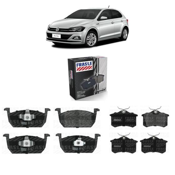Pastilha Freio Dianteir Traseir Polo Gts Tsi 2017 2018 2019 2020 2021 ...