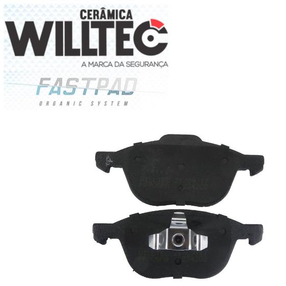 Pastilha Freio Dianteira Cerâmica New Focus Ecosport 2009/2018 Willtec Menor preço em Pastilha Freio Dianteira Cerâmica New Focus Ecosport 2009/2018 Willtec