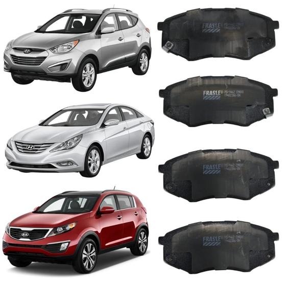 Imagem de Pastilha Freio Dianteira Cerâmica Sportage Sonata Tucson