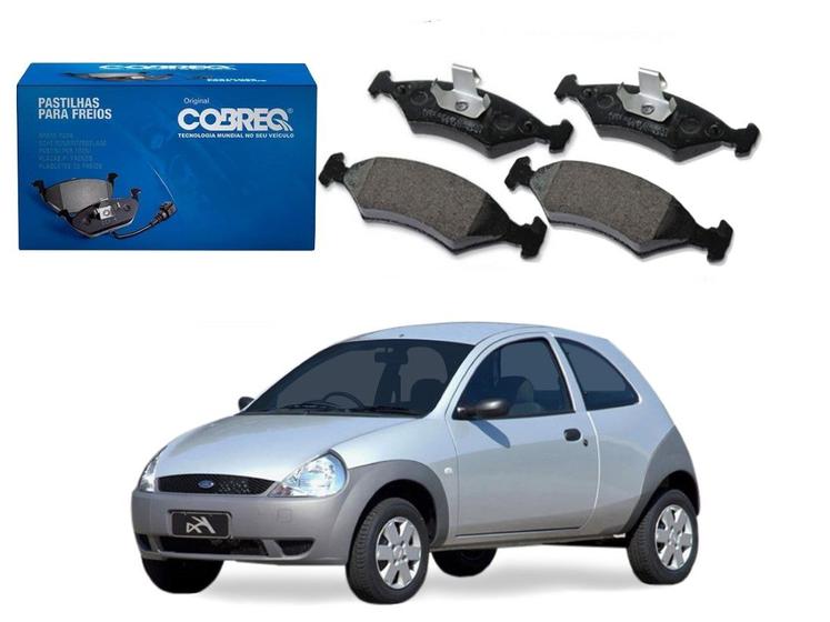 Imagem de Pastilha freio dianteira cobreq ford ka 1.0 1.3 1997 a 2000