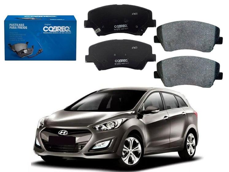 Imagem de Pastilha freio dianteira cobreq hyundai elantra 2.0 2017 a 2020