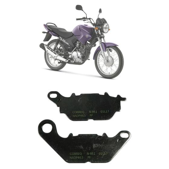 Imagem de Pastilha Freio Dianteira Cobreq N 951 Yamaha YBR 125 2008-