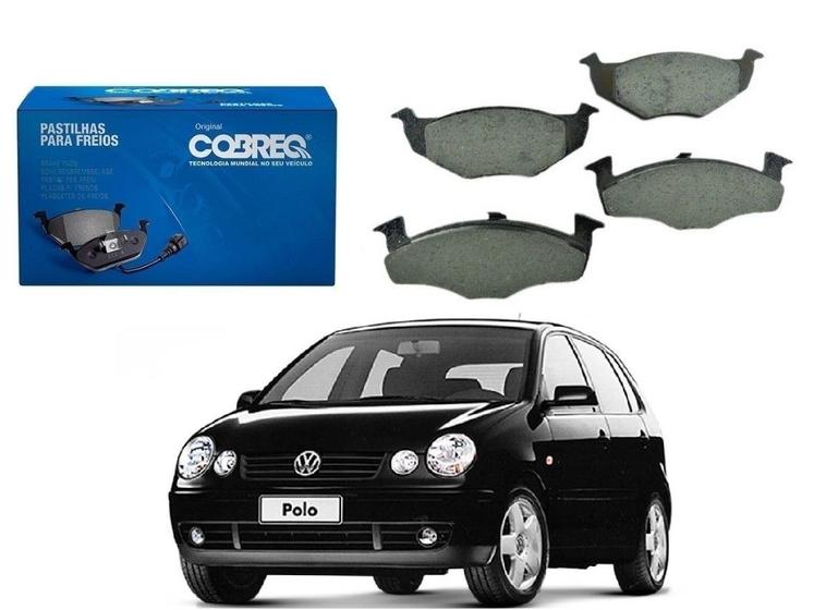 Imagem de Pastilha freio dianteira cobreq original volkswagen polo 1.0 16v 2002 a 2004