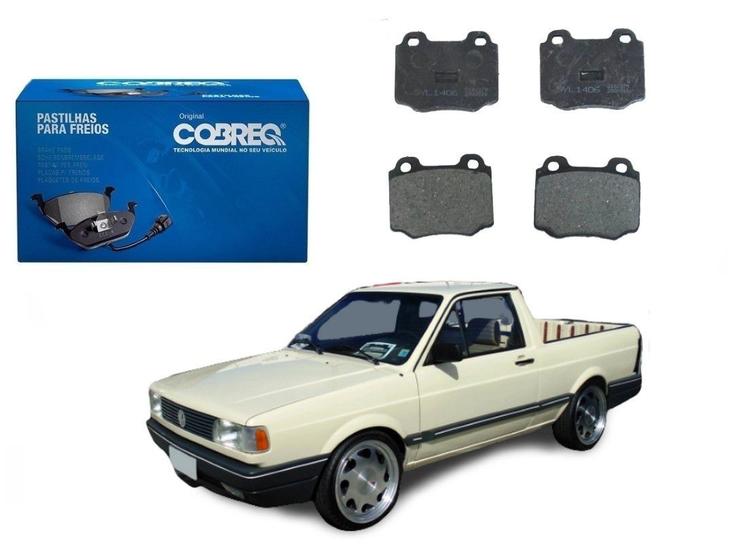 Imagem de Pastilha freio dianteira cobreq original volkswagen saveiro 1.6 1994 a 1995