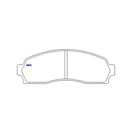 Imagem de Pastilha Freio Dianteira Compativel Explorer 2001-2005 Syl S1214