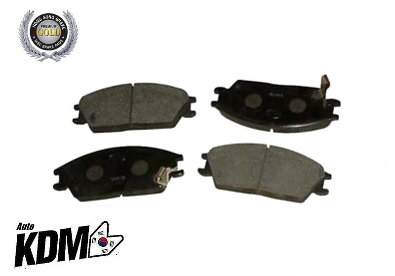 Pastilha freio dianteira excel 1991/ gold Hong Sung Brake Gold