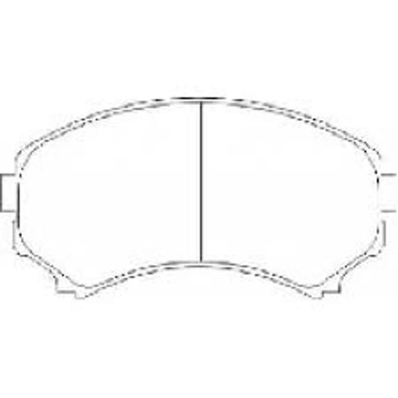 Imagem de PASTILHA FREIO DIANTEIRA para PAJERO FULL 02/ SISTEMA AKEBON