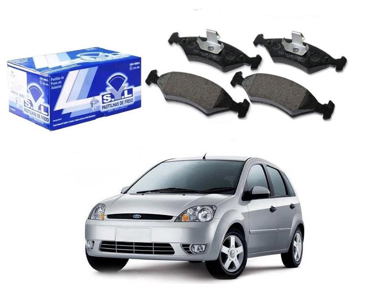 Pastilha freio dianteira syl original ford fiesta 1.0 2003 a 2008 Menor preço em Pastilha freio dianteira syl original ford fiesta 1.0 2003 a 2008