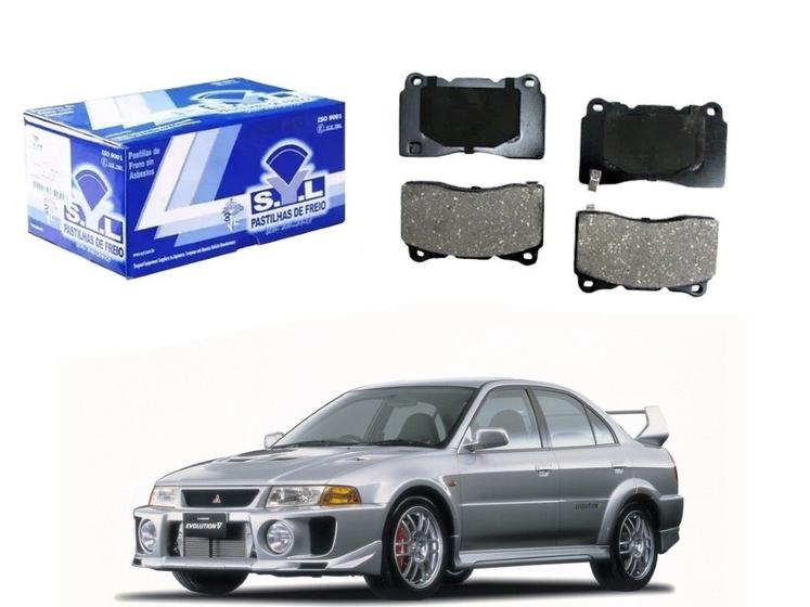 Imagem de Pastilha freio dianteira syl original mitsubishi lancer evolution 2.0 1998 a 2003