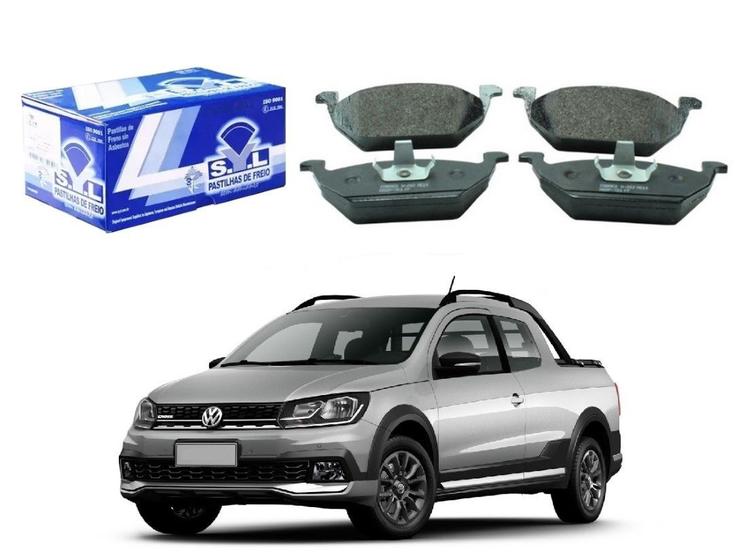 Imagem de Pastilha freio dianteira syl original volkswagen saveiro cross g7 1.6 2018 a 2020