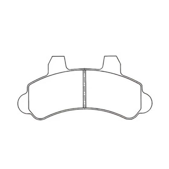 Imagem de Pastilha Freio Dianteiro D-20 1994 a 1997 Ecopads ECO1020