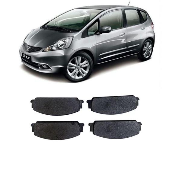 Imagem de Pastilha freio dianteiro (teves) honda fit lx 1.4 8v 03/ - Adg Auto Peças