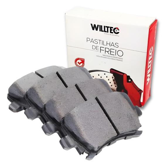 Imagem de Pastilha Freio Disco Dianteiro Citroen C3 C4 Aircross Peugeot 207 307 2008... Willtec