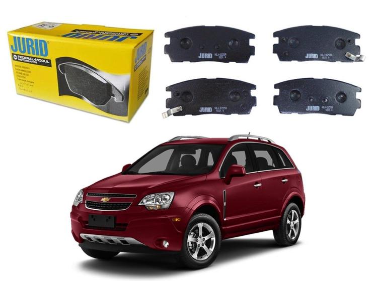 Imagem de Pastilha freio traseira jurid chevrolet captiva 3.0 2011 a 2013