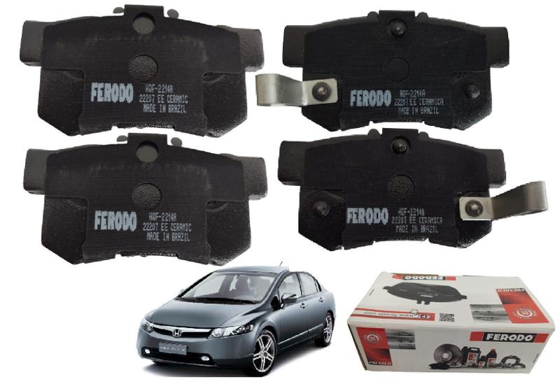 Imagem de Pastilha Freio Traseira New Civic 2006 Até 2021