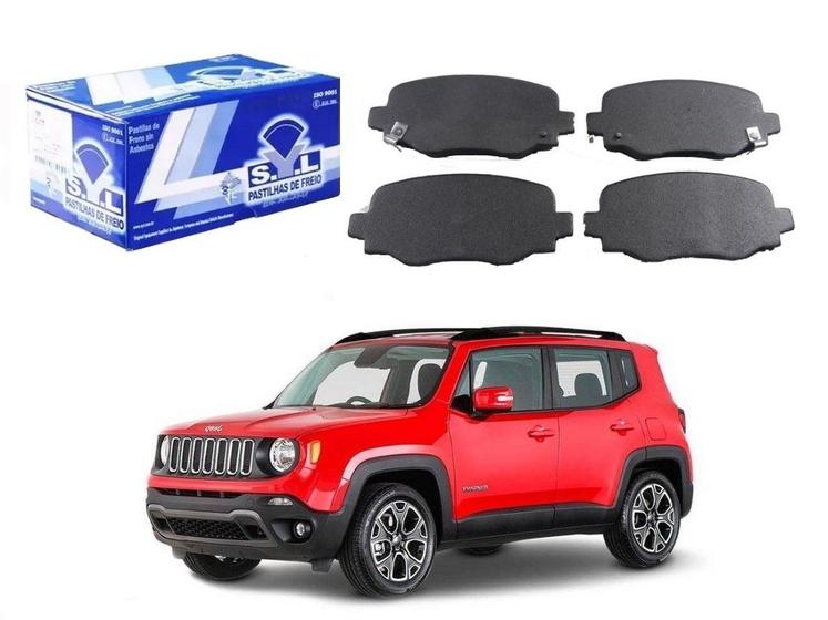 Imagem de Pastilha freio traseira syl jeep renegade 1.8 2015 a 2020