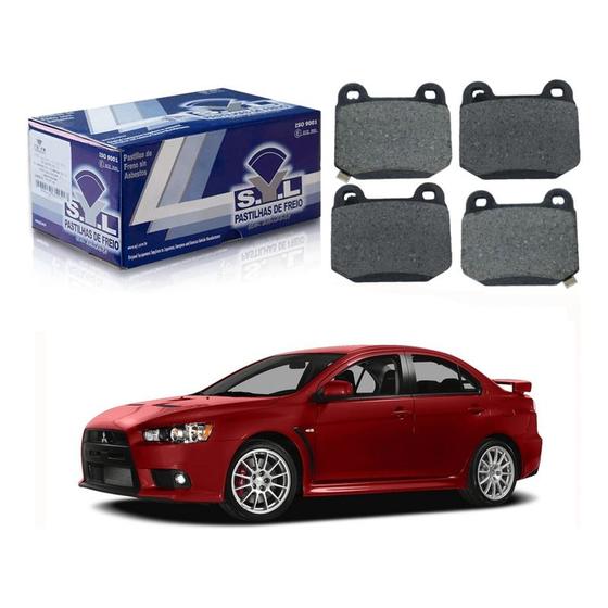 Imagem de Pastilha Freio Traseira Syl Lancer Evolution 2.0 2008 A 2015