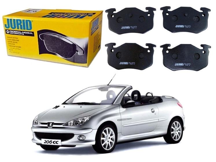 Imagem de Pastilha freio traseira syl peugeot 206 cc 1.6 2000 a 2007