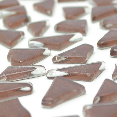 Specchi Cucibili In Acrilico Rosa Chiaro – 50 Pezzi Forme Miste, Cristallo Piatto Con Fori Per Fai-da-te E Decorazioni