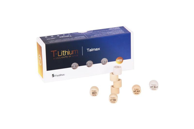 Imagem de Pastilha T-Lithium Press LT B1 com 5 Unidades Talmax