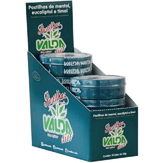 Imagem de Pastilha Valda Classic Diet Lata 10x50g