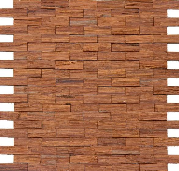 Imagem de Pastilhas de madeira WD01 - WOOD MOSAIC MOSTARDA 30x30cm