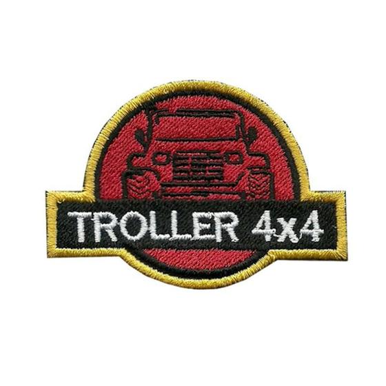 Imagem de Patch Bordado Troller 4X4 Com Fecho De Contato
