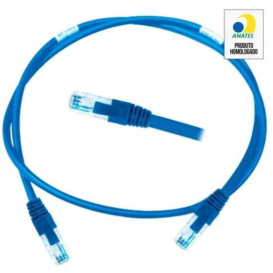 Imagem de Patch Cord CAT.6 2,5m Azul Nexans