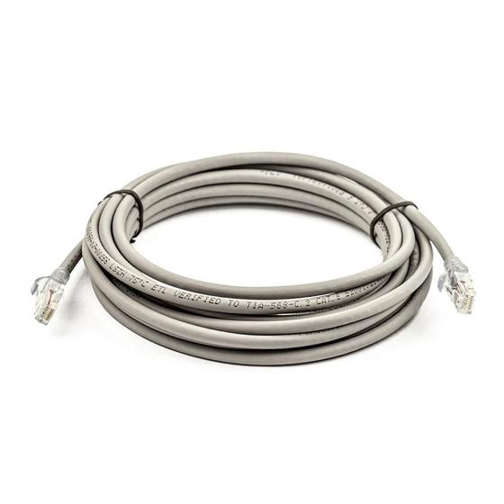 Imagem de Patch Cord Cat.6 Furukawa - Cinza 20 Metros - Cirilo Cabos