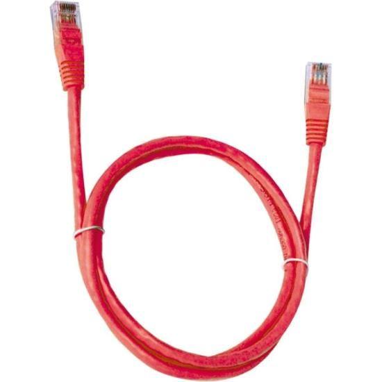 Imagem de Patch Cord Cat5E 5m Vermelho PlusCable
