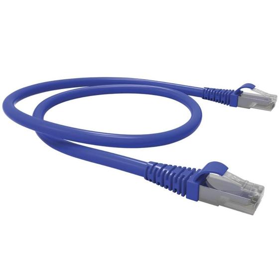 Imagem de Patch Cord Cat5e Cm 1 metro Azul Multilan 35103038 Furukawa