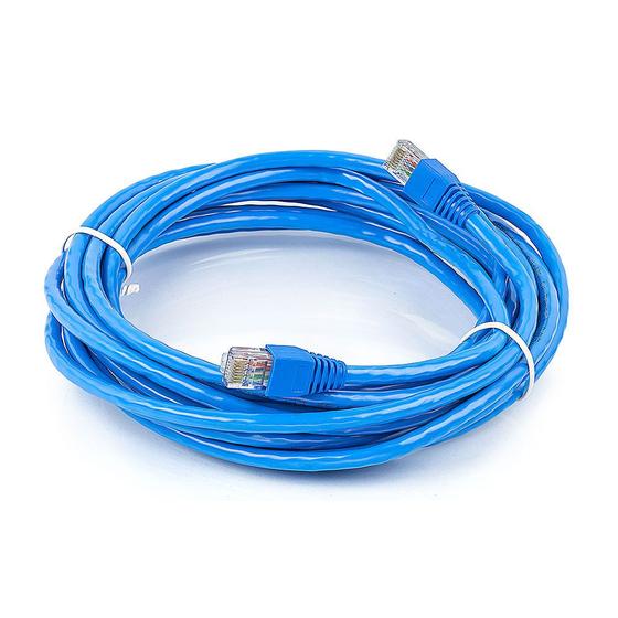 Imagem de Patch Cord Cat5e Montado Azul - 1 Metro