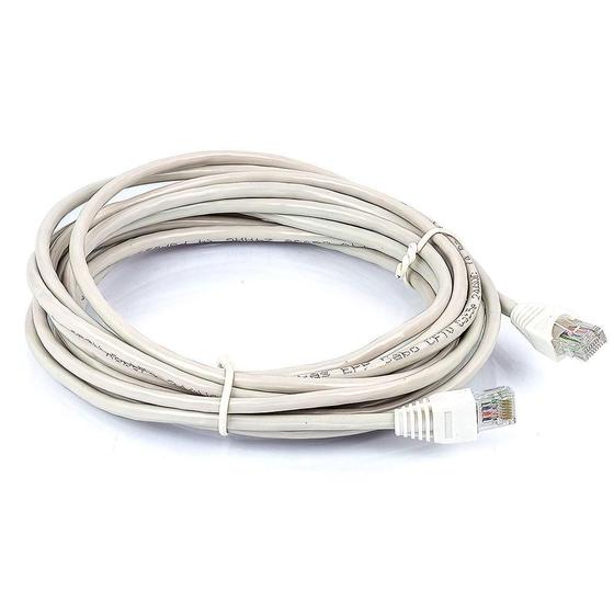 Imagem de Patch Cord Cat5E Montado Branco - 15 Metros