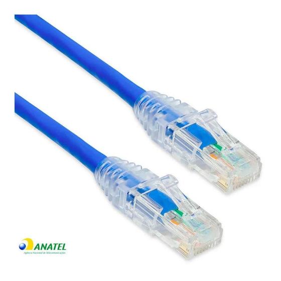 Imagem de Patch Cord CAT5e U/UTP CMX SohoPlus Furukawa 2,50 Metros Azull