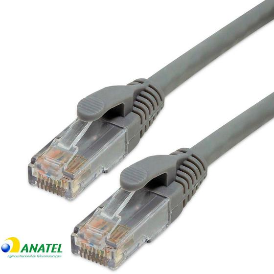 Imagem de Patch Cord Cat5e U/UTP Link Cinza 1,50 Metros