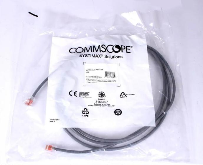 Imagem de Patch Cord Cat6 Commscope Systimax 1,5 Metros 5 Feet