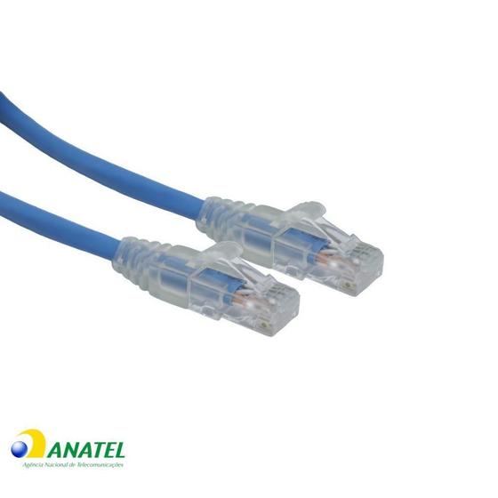 Imagem de Patch Cord Cat6 U/UTP Azul 2,50 Metros Commscope