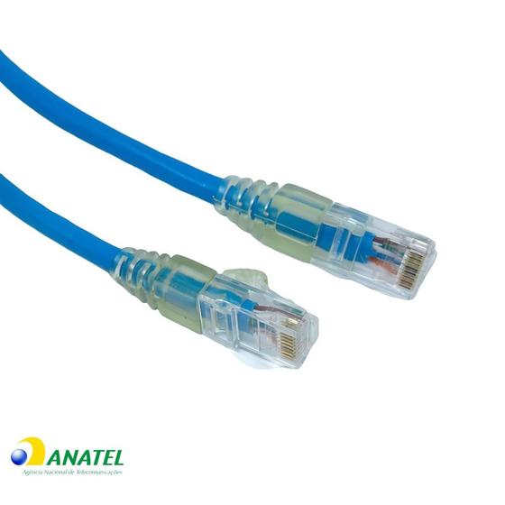 Imagem de Patch Cord Cat6 U/UTP CM CommsCope Azul 1,52 Metros