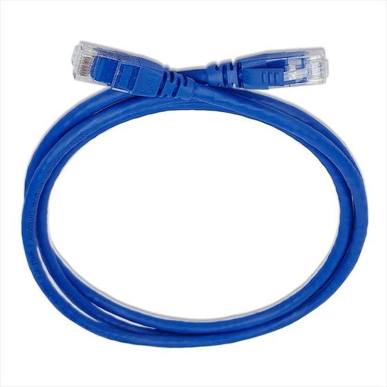 Imagem de Patch cord cat6 utp 2,50 azul nexans