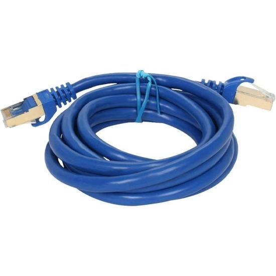 Imagem de Patch Cord Cat7 2,5m Azul PlusCable