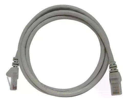 Imagem de Patch Cord Cca Cftv Cat6 26awg 568b 2.5 Metros Cinza