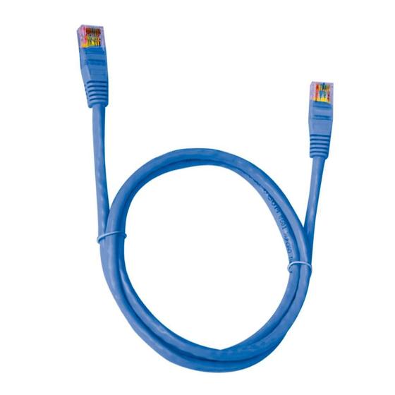 Imagem de Patch CORD Pluscable CAT5E Azul 1,5M