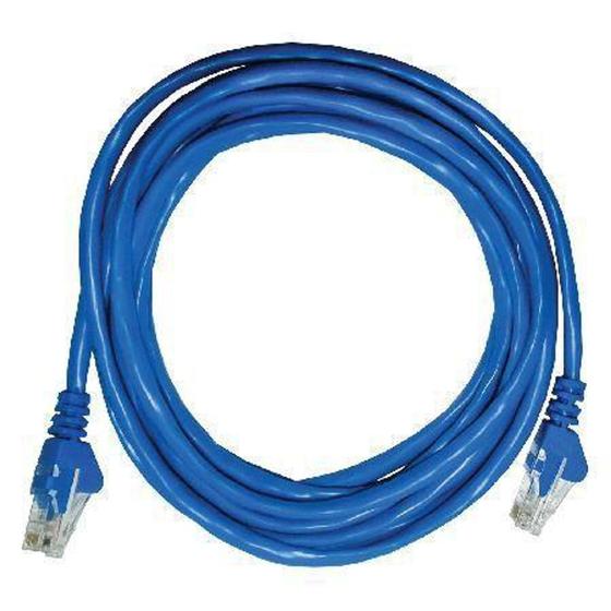 Imagem de Patch CORD UTP CAT5E 26AWG 3M AZUL - Seccon